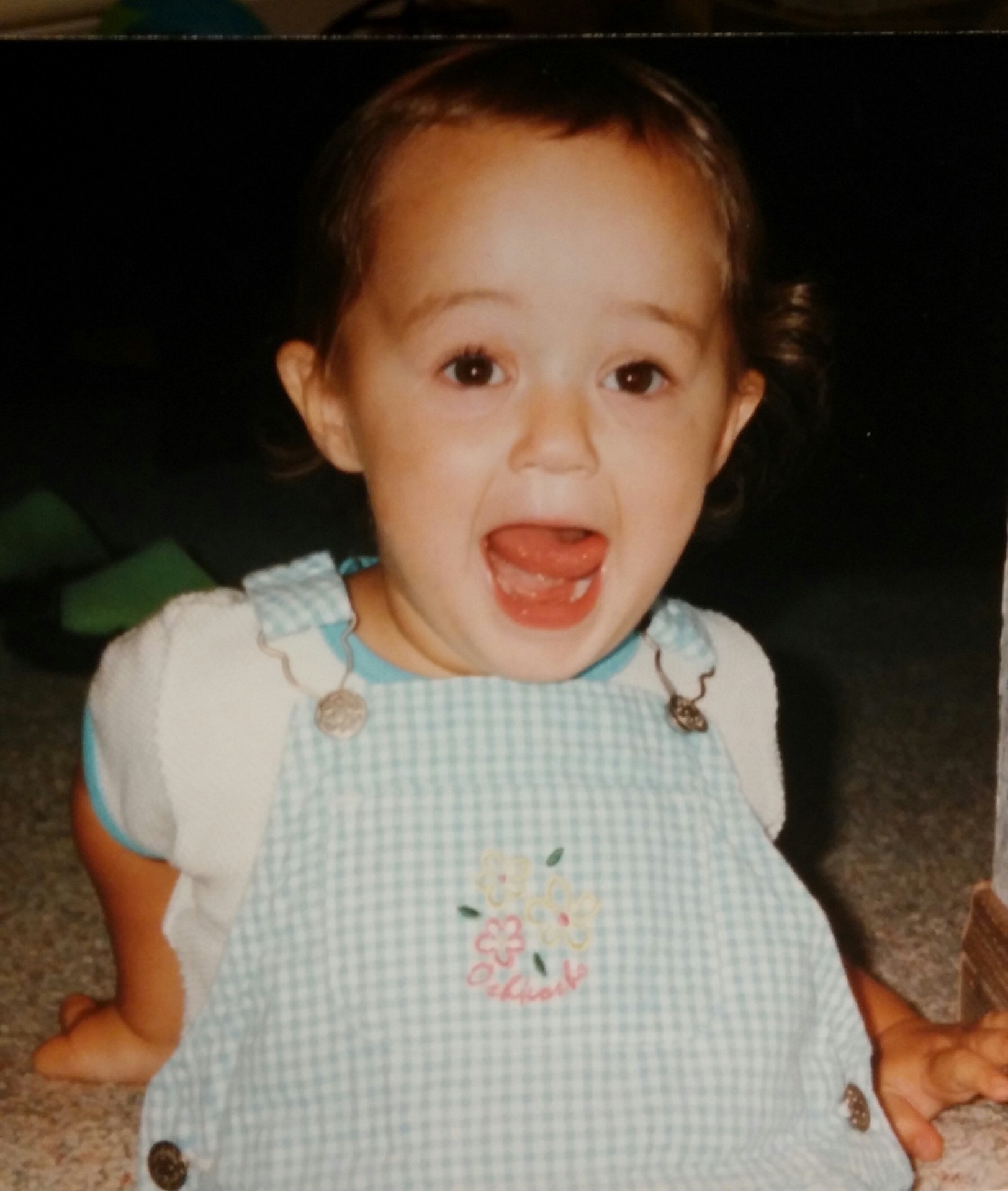 Kasey as a toddler